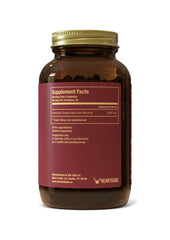 Close-up of grass-fed beef liver capsules