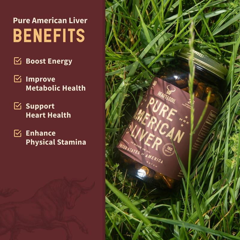 Supplement facts panel for beef liver capsule