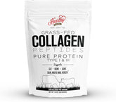 Hearthy Foods Collagen Powder 16 oz front view