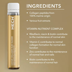 Graphic illustrating 11,000 mg marine collagen peptides