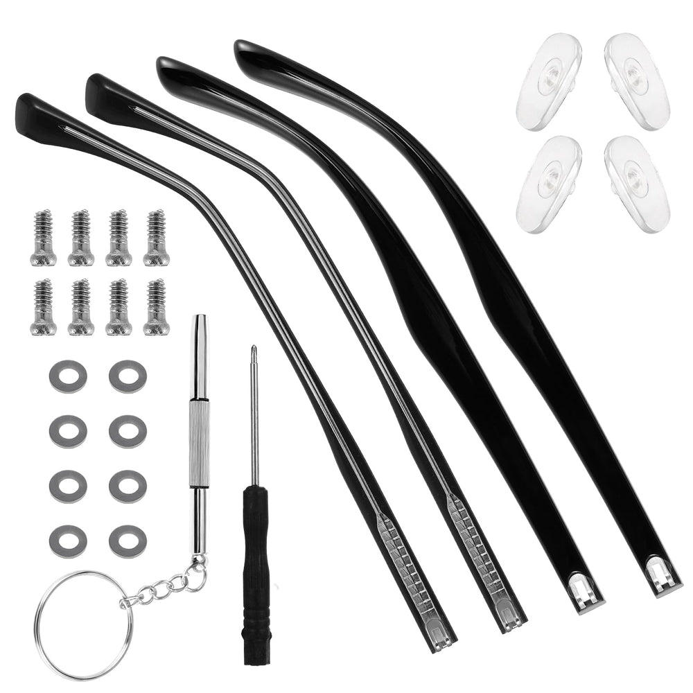 Universal compatibility with sunglasses, reading glasses, and prescription frames.