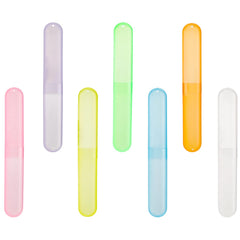 Hedume blue 35-piece travel toothbrush case