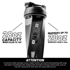 Leak-proof loop handle on Helimix 2.0 shaker