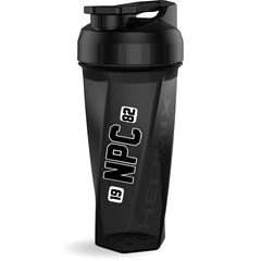 Front view of Helimix 2.0 NPC licensed shaker bottle, 28oz