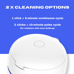 Aligners in Hello Bright cleaning pod