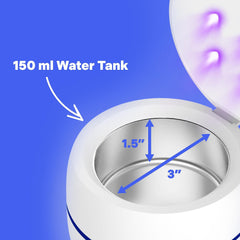 Portable Hello Bright ultrasonic cleaner design