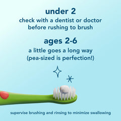 Gluten-free toothpaste with no artificial dyes or flavors