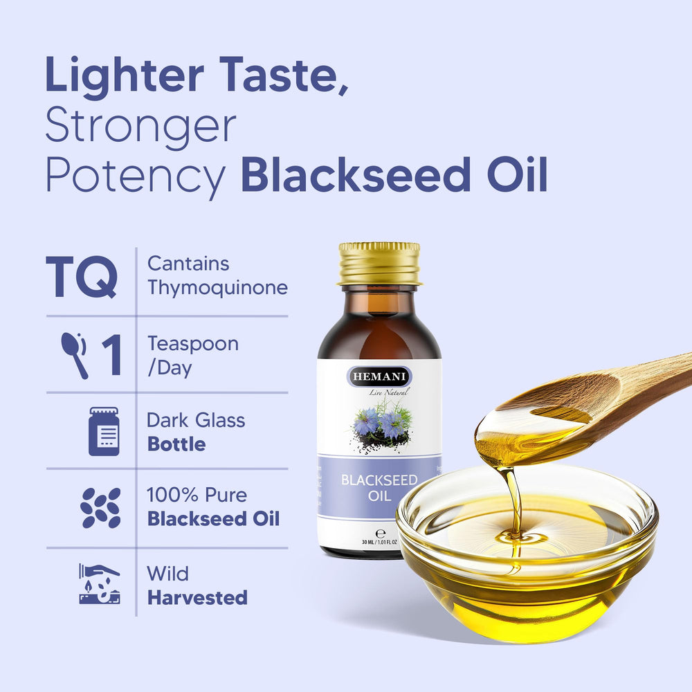 Healthy glow and wellness with Hemani black seed oil