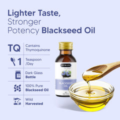 Healthy glow and wellness with Hemani black seed oil