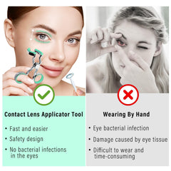 Travel-friendly compact design of Hemir contact lens tool