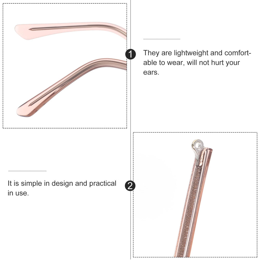 Included screws and washers for Hemobllo temple replacement kit
