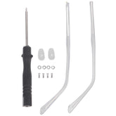Transparent Hemobllo metal eyeglass replacement arms (1 pair)