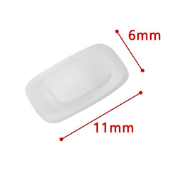 Plastic backbone and screw-in mount for secure fit