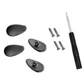 Hengfento2 screw-in titanium nose pads for Tom Ford Oakley sunglasses - front view
