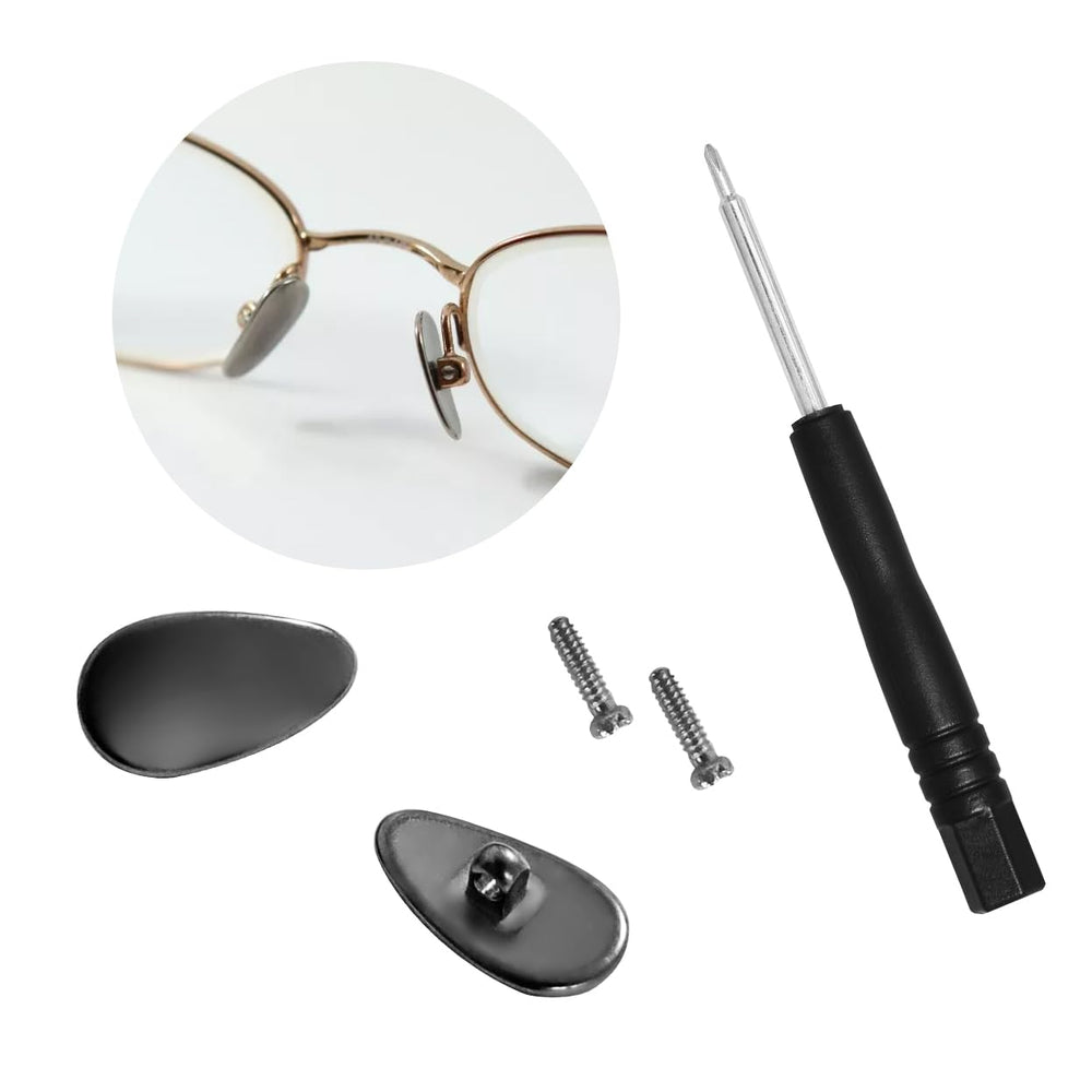 Replacement nose pad kit with screws for Tom Ford Oakley eyeglasses