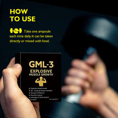 HENGRUNXIN GML-3 bottle label highlights key ingredients and bioavailability.