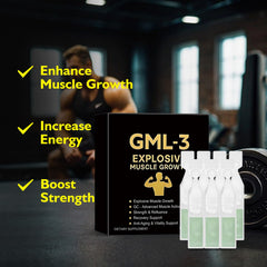 HENGRUNXIN GML-3 two bottles presented for home workouts and recovery.
