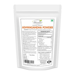 Ingredients and nutritional information for hennaco Ashwagandha Powder