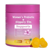 Bottle of Her Juicy Feminine Probiotics Gummies for Women with pineapple flavor