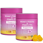 Bottle of Her Juicy Feminine Probiotics Gummies with pineapple flavor