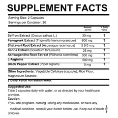 Vegan, hormone-free label on Her Spark packaging