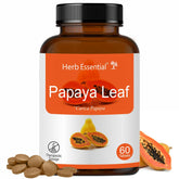 Bottle of Herb Essential Papaya Enzyme Tablets 500mg