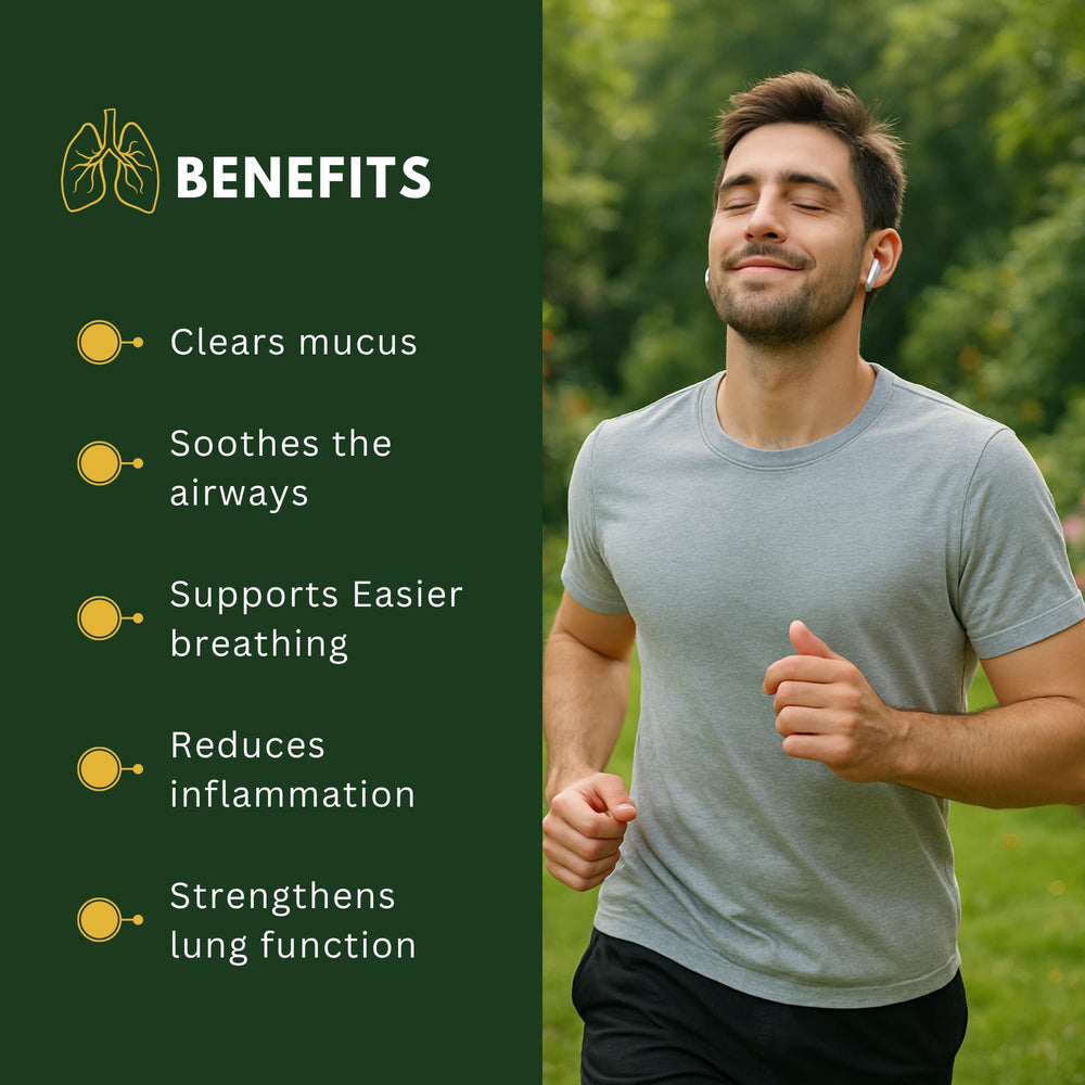 Gummies with natural ingredients visible and packaging in the background