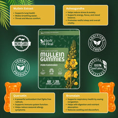 Serving tablespoon exploring the gummies with ingredient icons