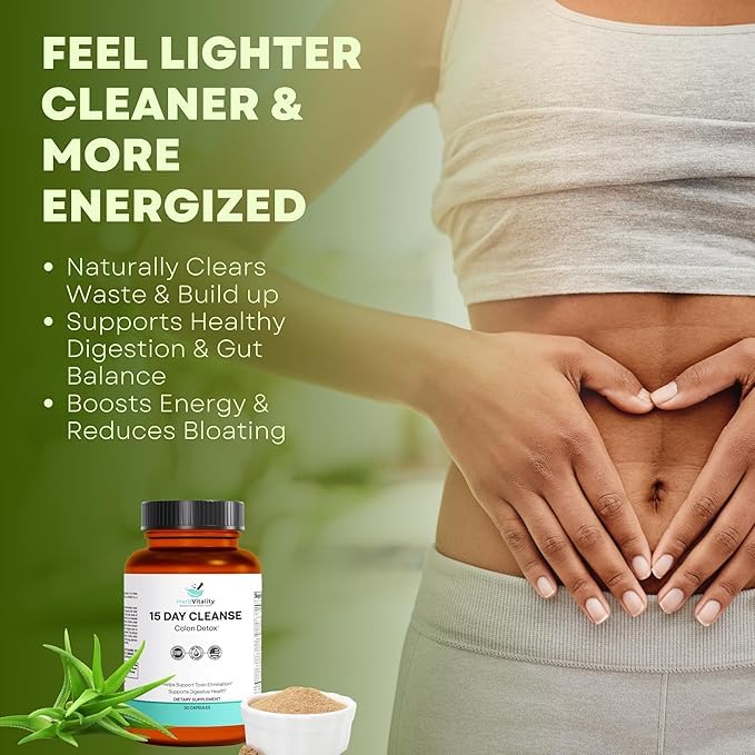 Close-up of probiotics, aloe vera, licorice root and psyllium husk ingredients