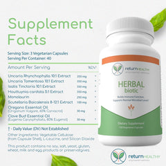 Cat's claw extract for probiotic balance