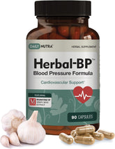 Herbal-BP 3-pack supplement bottles on display