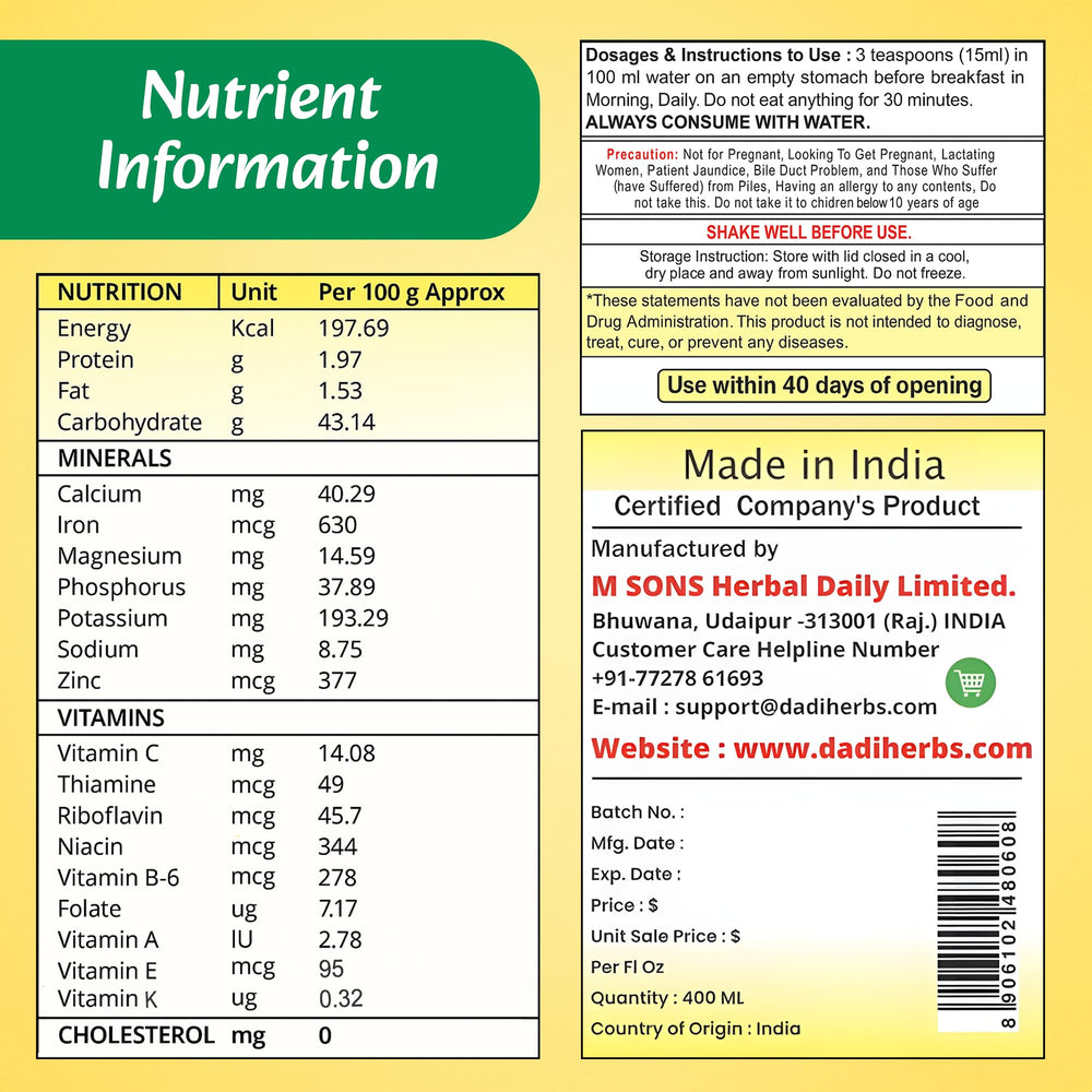 Product packaging showing bottle and box