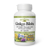 HerbalFactors Ginkgo Biloba bottle label