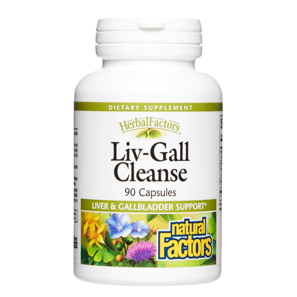 HerbalFactors Liv-Gall Cleanse bottle front