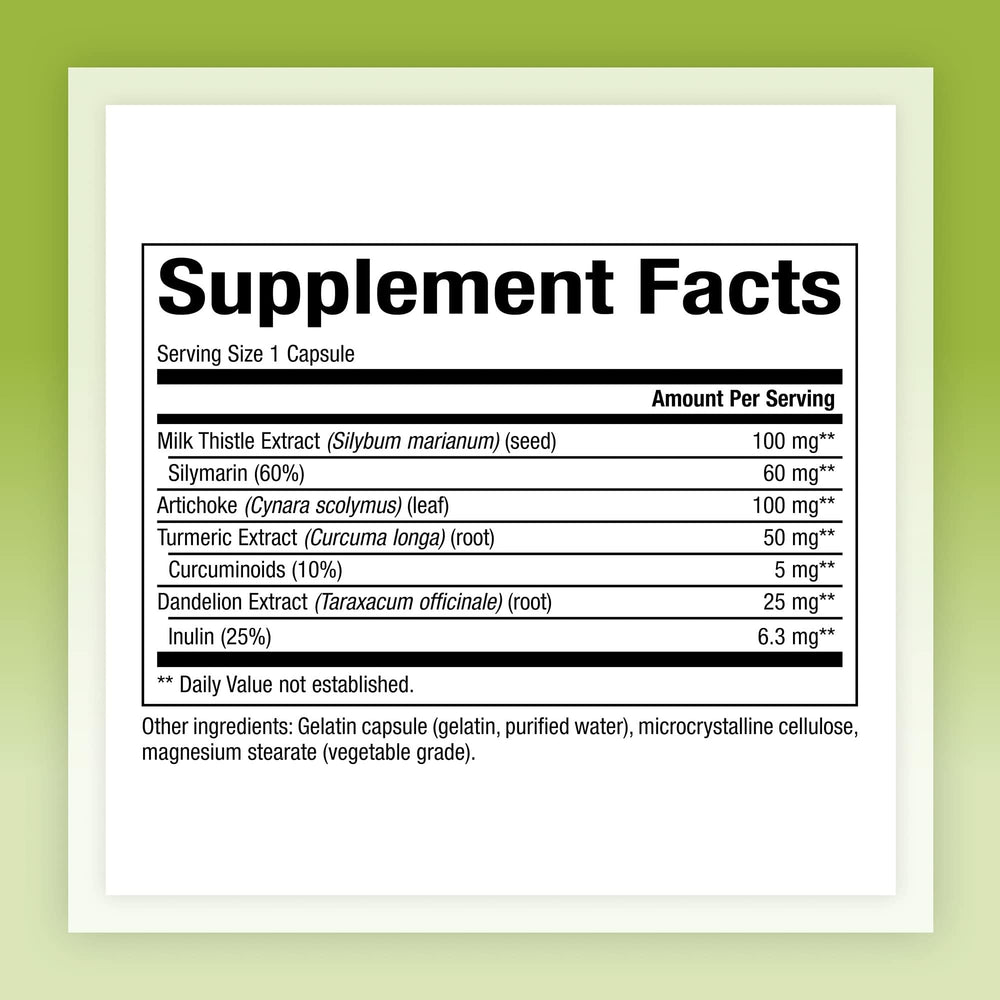 Liv-Gall Cleanse capsules close-up