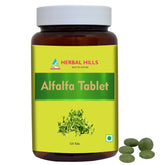 Herbal Hills Alfalfa Tablets bottle – 120 count