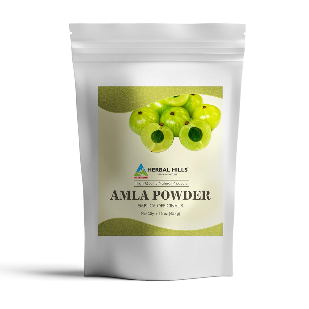 Herbal Hills Amla Powder 454 g jar