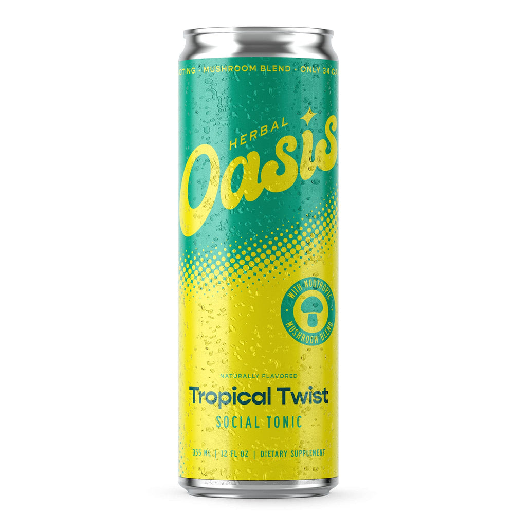 Herbal Oasis Tropical Twist 4-Pack back panel