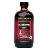 Herbal Revolution Elderberry Tonic bottle with label