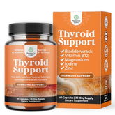 Bottle of Herbal Thyroid Support Complex with label visible