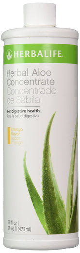 Herbalife Herbal Aloe Drink Mango concentrate bottle