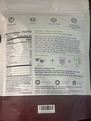 Herbalife High Protein Iced Coffee Mocha 12oz side view