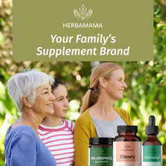 Chicory Root Fiber Capsules on a clean surface