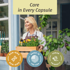 Suggested use: swallow capsule with water with meals