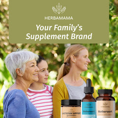 Lifestyle scene with herbal tincture on countertop