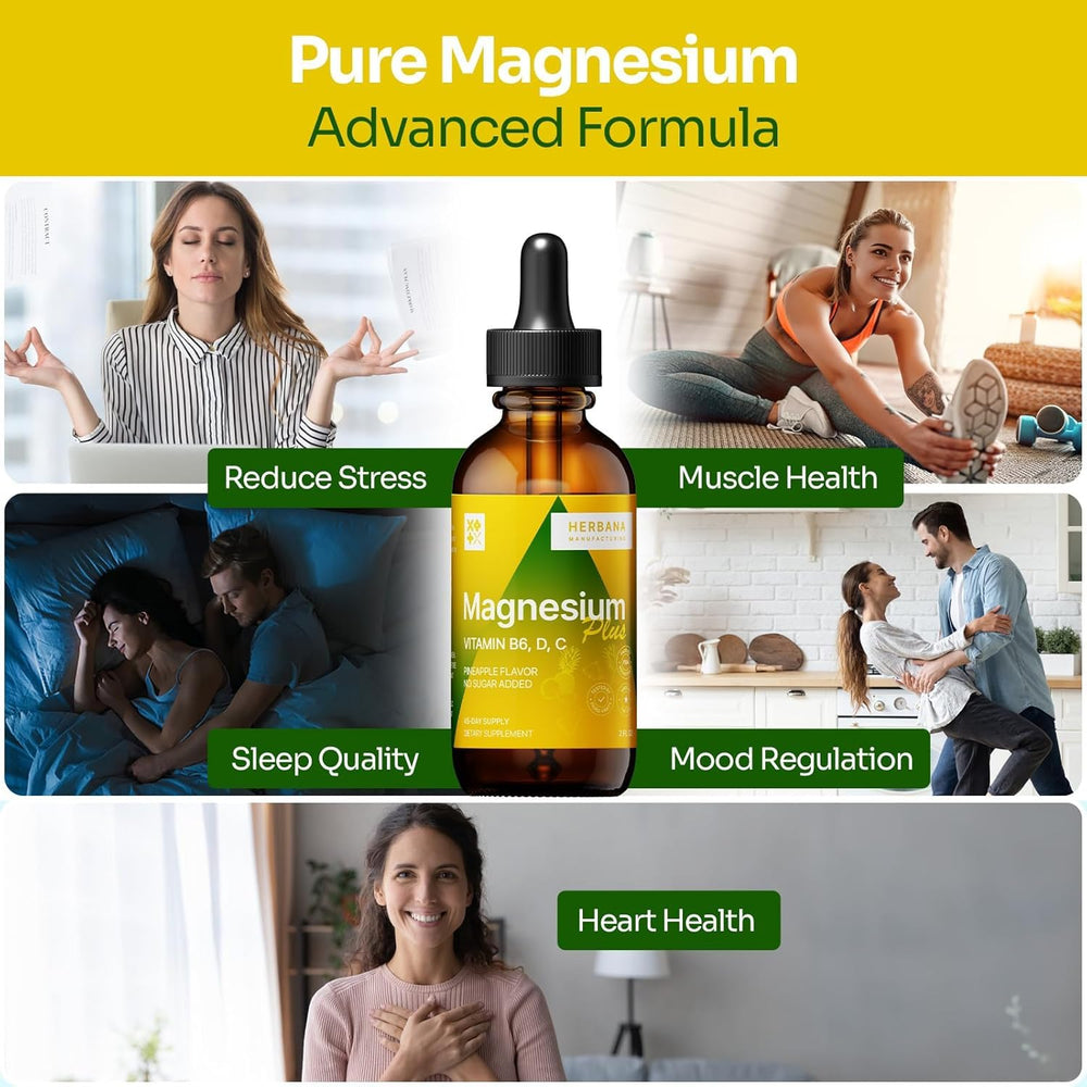 Close-up of dropper containing kid-friendly magnesium liquid drops