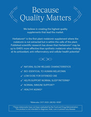 Illustration of slow-release dosing for Herbatonin