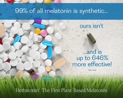Phyto-based melatonin ingredients: chlorella, alfalfa and rice