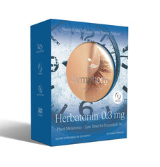 Vegan, allergen-free Melatonin badge for Herbatonin