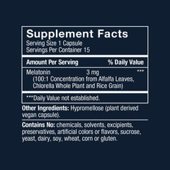 Gluten-free vegan melatonin symbol